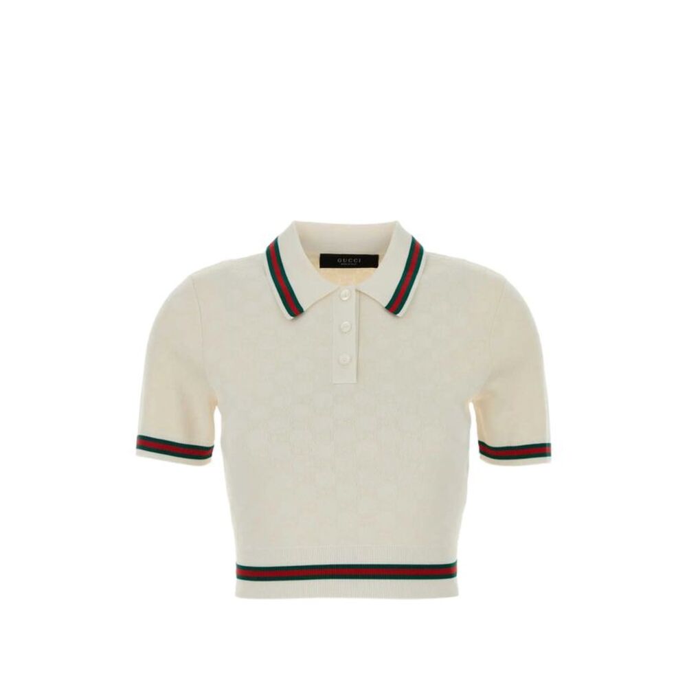 Gucci White Tops - Polo Tops Women